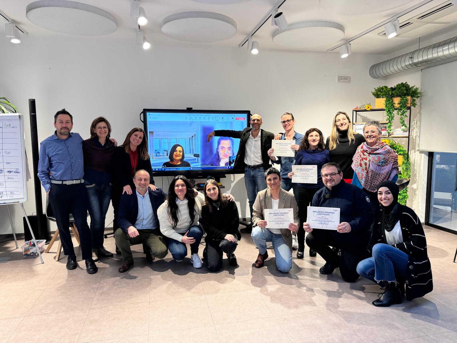 wellbeing designer master program gruppo seconda edizione